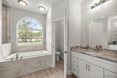 Brand new and move-in ready, this 4-bedroom, 3-bathroom pool on Pine Ridge Community Golf and Country Club in Florida - for sale on GolfHomes.com, golf home, golf lot
