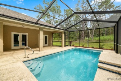 Brand new and move-in ready, this 4-bedroom, 3-bathroom pool on Pine Ridge Community Golf and Country Club in Florida - for sale on GolfHomes.com, golf home, golf lot
