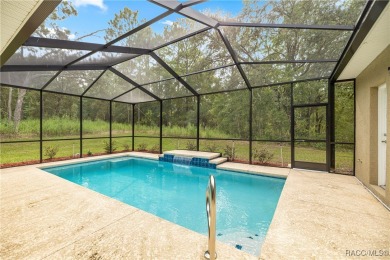 Brand new and move-in ready, this 4-bedroom, 3-bathroom pool on Pine Ridge Community Golf and Country Club in Florida - for sale on GolfHomes.com, golf home, golf lot
