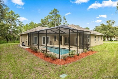 Brand new and move-in ready, this 4-bedroom, 3-bathroom pool on Pine Ridge Community Golf and Country Club in Florida - for sale on GolfHomes.com, golf home, golf lot