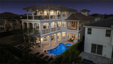 Welcome to this extraordinary 5-bedroom, 5 full bathroom and 2 on ChampionsGate Golf Resort in Florida - for sale on GolfHomes.com, golf home, golf lot