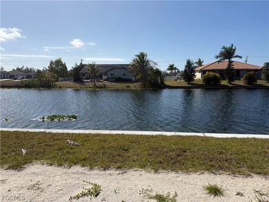 Brand new seawall on a southern exposure freshwater canal with on Burnt Store Golf Club in Florida - for sale on GolfHomes.com, golf home, golf lot