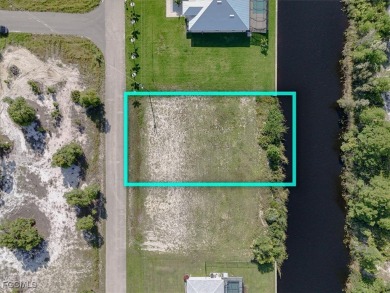 Build your dream home on this waterfront lot in beautiful Cape on Burnt Store Golf Club in Florida - for sale on GolfHomes.com, golf home, golf lot