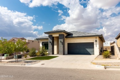 Located in Emerald Park, this Pointe Home resale offers a modern on Emerald Springs Golf Course in Texas - for sale on GolfHomes.com, golf home, golf lot