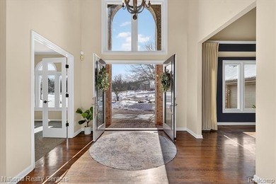 Welcome to this stunning, renovated golf course estate located on Prestwick Village Golf Club in Michigan - for sale on GolfHomes.com, golf home, golf lot