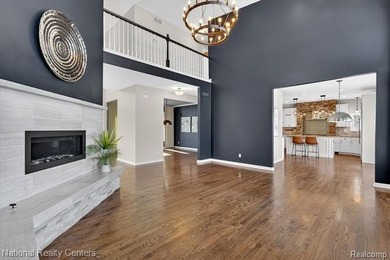 Welcome to this stunning, renovated golf course estate located on Prestwick Village Golf Club in Michigan - for sale on GolfHomes.com, golf home, golf lot