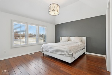 Welcome to your dream home in the heart of Fishers, nestled on River Glen Country Club in Indiana - for sale on GolfHomes.com, golf home, golf lot