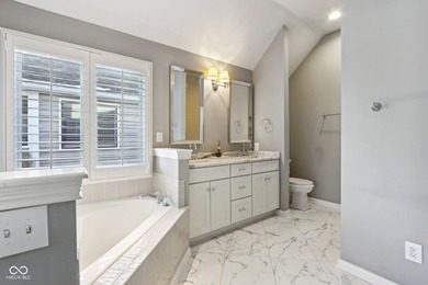 Welcome to your dream home in the heart of Fishers, nestled on River Glen Country Club in Indiana - for sale on GolfHomes.com, golf home, golf lot