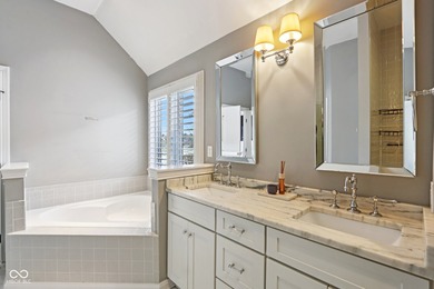 Welcome to your dream home in the heart of Fishers, nestled on River Glen Country Club in Indiana - for sale on GolfHomes.com, golf home, golf lot