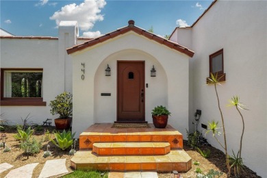 Welcome to 440 W San Antonio Drive, a timeless Spanish-style gem on Virginia Country Club in California - for sale on GolfHomes.com, golf home, golf lot