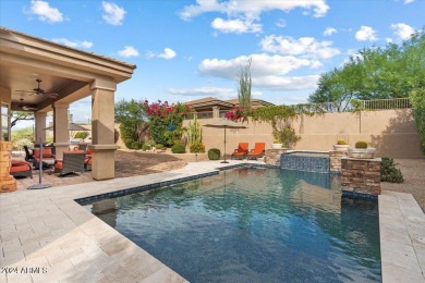 Gorgeous renovated and immaculate desert retreat is nestled on a on The Boulders Resort Golf Club in Arizona - for sale on GolfHomes.com, golf home, golf lot