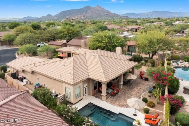 Gorgeous renovated and immaculate desert retreat is nestled on a on The Boulders Resort Golf Club in Arizona - for sale on GolfHomes.com, golf home, golf lot