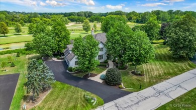 Stunning custom French Country-Style home with an INGROUND POOL on RedTail Golf Club in Illinois - for sale on GolfHomes.com, golf home, golf lot