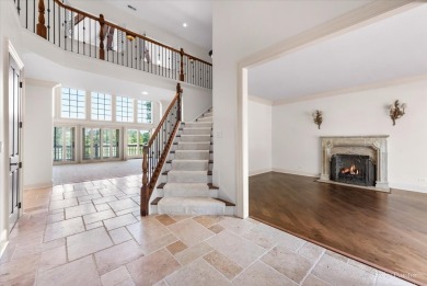 Stunning custom French Country-Style home with an INGROUND POOL on RedTail Golf Club in Illinois - for sale on GolfHomes.com, golf home, golf lot