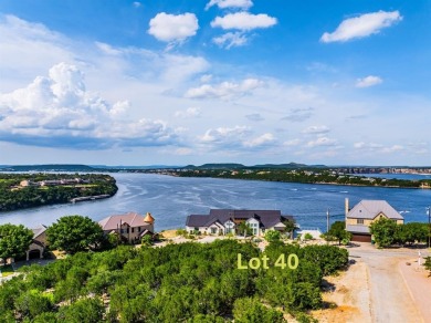 Elevated lot with panoramic lake views in The Cliffs Resort on on The Cliffs Resort in Texas - for sale on GolfHomes.com, golf home, golf lot