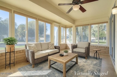 Welcome to this beautifully updated north/south facing home on Pebblebrook Golf Course in Arizona - for sale on GolfHomes.com, golf home, golf lot