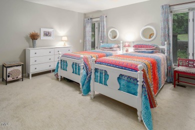 Welcome Home!
This charming ranch-style home sits on the 9th on Carolina Trace Country Club in North Carolina - for sale on GolfHomes.com, golf home, golf lot