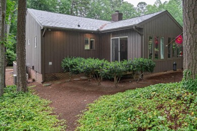 Welcome Home!
This charming ranch-style home sits on the 9th on Carolina Trace Country Club in North Carolina - for sale on GolfHomes.com, golf home, golf lot