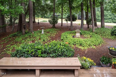 Welcome Home!
This charming ranch-style home sits on the 9th on Carolina Trace Country Club in North Carolina - for sale on GolfHomes.com, golf home, golf lot