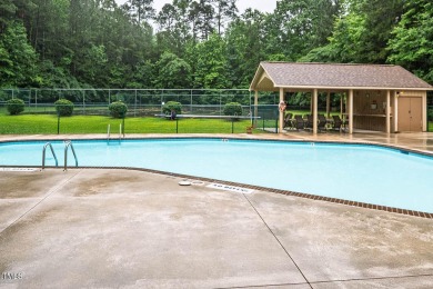 Welcome Home!
This charming ranch-style home sits on the 9th on Carolina Trace Country Club in North Carolina - for sale on GolfHomes.com, golf home, golf lot
