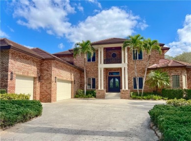 Stunning Estate Home with Lake and Golf Course Views in Quail on  in Florida - for sale on GolfHomes.com, golf home, golf lot