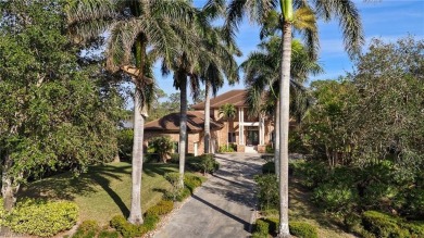 Stunning Estate Home with Lake and Golf Course Views in Quail on  in Florida - for sale on GolfHomes.com, golf home, golf lot