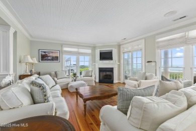 This exceptional oceanfront home in Roosevelt Beach showcases on The Country Club of the Crystal Coast in North Carolina - for sale on GolfHomes.com, golf home, golf lot