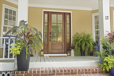 This exquisitely renovated Lowcountry home embodies the essence on Callawassie Island Club in South Carolina - for sale on GolfHomes.com, golf home, golf lot