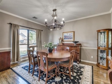 Welcome to this beautiful 4-bedroom, 3.5 bath home in the highly on  in Oklahoma - for sale on GolfHomes.com, golf home, golf lot