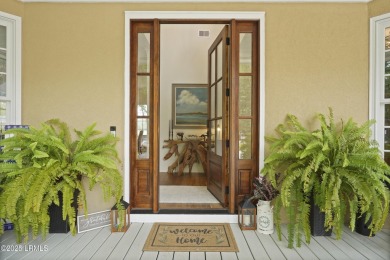 This exquisitely renovated Lowcountry home embodies the essence on Callawassie Island Club in South Carolina - for sale on GolfHomes.com, golf home, golf lot