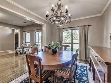 Welcome to this beautiful 4-bedroom, 3.5 bath home in the highly on  in Oklahoma - for sale on GolfHomes.com, golf home, golf lot
