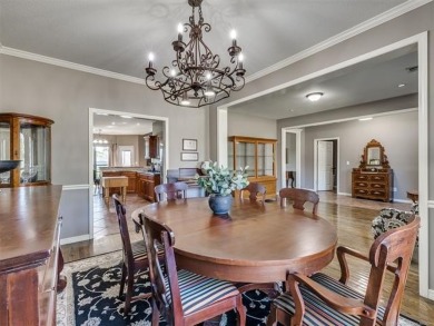 Welcome to this beautiful 4-bedroom, 3.5 bath home in the highly on  in Oklahoma - for sale on GolfHomes.com, golf home, golf lot