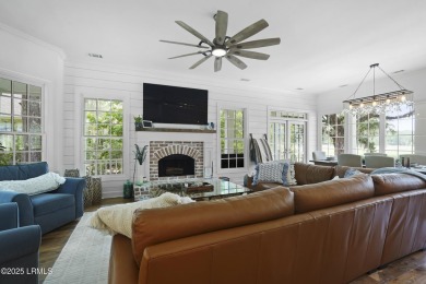 This exquisitely renovated Lowcountry home embodies the essence on Callawassie Island Club in South Carolina - for sale on GolfHomes.com, golf home, golf lot