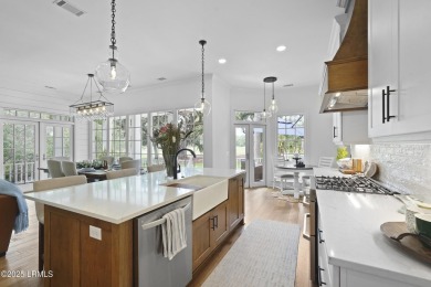 This exquisitely renovated Lowcountry home embodies the essence on Callawassie Island Club in South Carolina - for sale on GolfHomes.com, golf home, golf lot