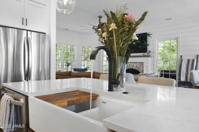 This exquisitely renovated Lowcountry home embodies the essence on Callawassie Island Club in South Carolina - for sale on GolfHomes.com, golf home, golf lot