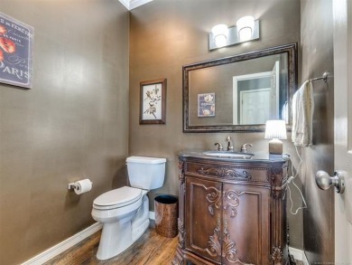 Welcome to this beautiful 4-bedroom, 3.5 bath home in the highly on  in Oklahoma - for sale on GolfHomes.com, golf home, golf lot