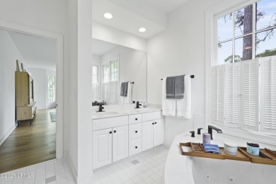 This exquisitely renovated Lowcountry home embodies the essence on Callawassie Island Club in South Carolina - for sale on GolfHomes.com, golf home, golf lot