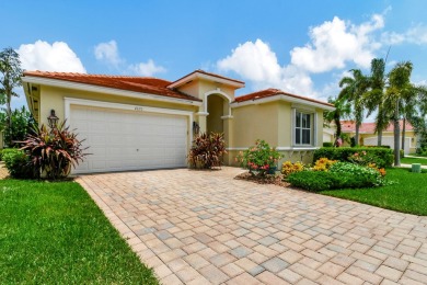 Open plan great house with high ceilings.  Located in the on Wycliffe Golf and Country Club in Florida - for sale on GolfHomes.com, golf home, golf lot