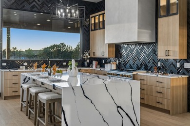 Defining Santa Fe luxury, this brand-new custom estate by on The Club At Las Campanas  in New Mexico - for sale on GolfHomes.com, golf home, golf lot