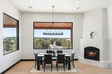 Defining Santa Fe luxury, this brand-new custom estate by on The Club At Las Campanas  in New Mexico - for sale on GolfHomes.com, golf home, golf lot