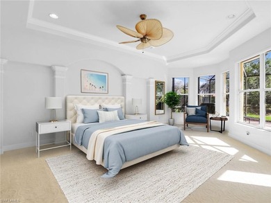 Positioned on one of the LARGEST pie shaped lots in Belle Lago on Estero Country Club in Florida - for sale on GolfHomes.com, golf home, golf lot