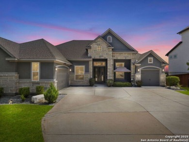 Experience luxury living in Cibolo Canyons with this stunning on TPC of San Antonio in Texas - for sale on GolfHomes.com, golf home, golf lot