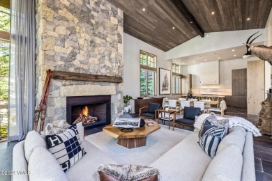 Discover the epitome of contemporary mountain living at this on Vail Golf Club in Colorado - for sale on GolfHomes.com, golf home, golf lot