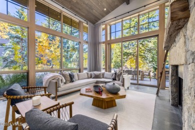 Discover the epitome of contemporary mountain living at this on Vail Golf Club in Colorado - for sale on GolfHomes.com, golf home, golf lot