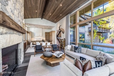 Discover the epitome of contemporary mountain living at this on Vail Golf Club in Colorado - for sale on GolfHomes.com, golf home, golf lot