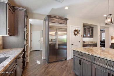 This highly upgraded home features 2 bedrooms, a versatile den on Encanterra Country Club in Arizona - for sale on GolfHomes.com, golf home, golf lot