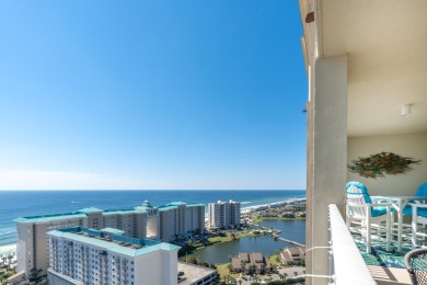 Enjoy breathtaking views from the 21st floor at Ariel Dunes! on Seascape Golf Course in Florida - for sale on GolfHomes.com, golf home, golf lot