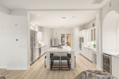 Seamless indoor-outdoor living meets luxury in this renovated on Red Rock Country Club in Nevada - for sale on GolfHomes.com, golf home, golf lot