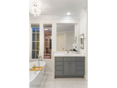 Seamless indoor-outdoor living meets luxury in this renovated on Red Rock Country Club in Nevada - for sale on GolfHomes.com, golf home, golf lot