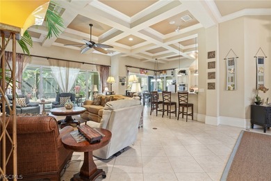 Offered turnkey, this River Point residence redefines luxury on Verandah Golf Course and Club in Florida - for sale on GolfHomes.com, golf home, golf lot